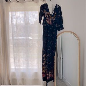 Anthropologie Feather Bone Nara Jumpsuit